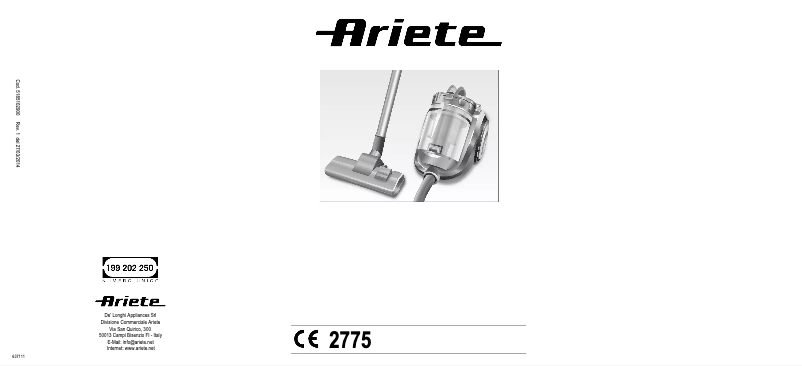 Image de la première page du manuel de l'appareil 2775