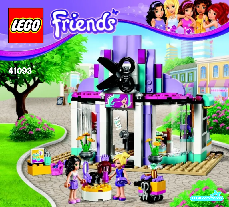 Page 1 de la notice Manuel utilisateur Lego Friends 41093