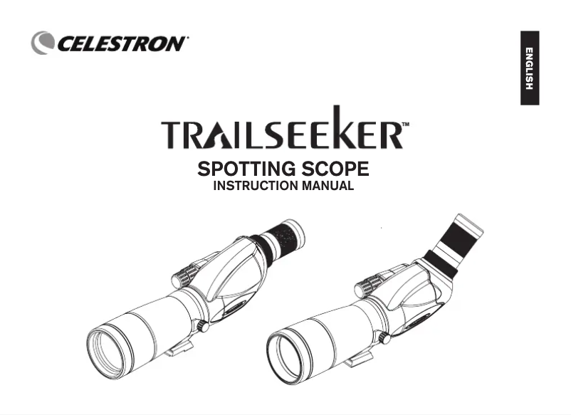 Page 1 de la notice Manuel utilisateur Celestron TrailSeeker 52335