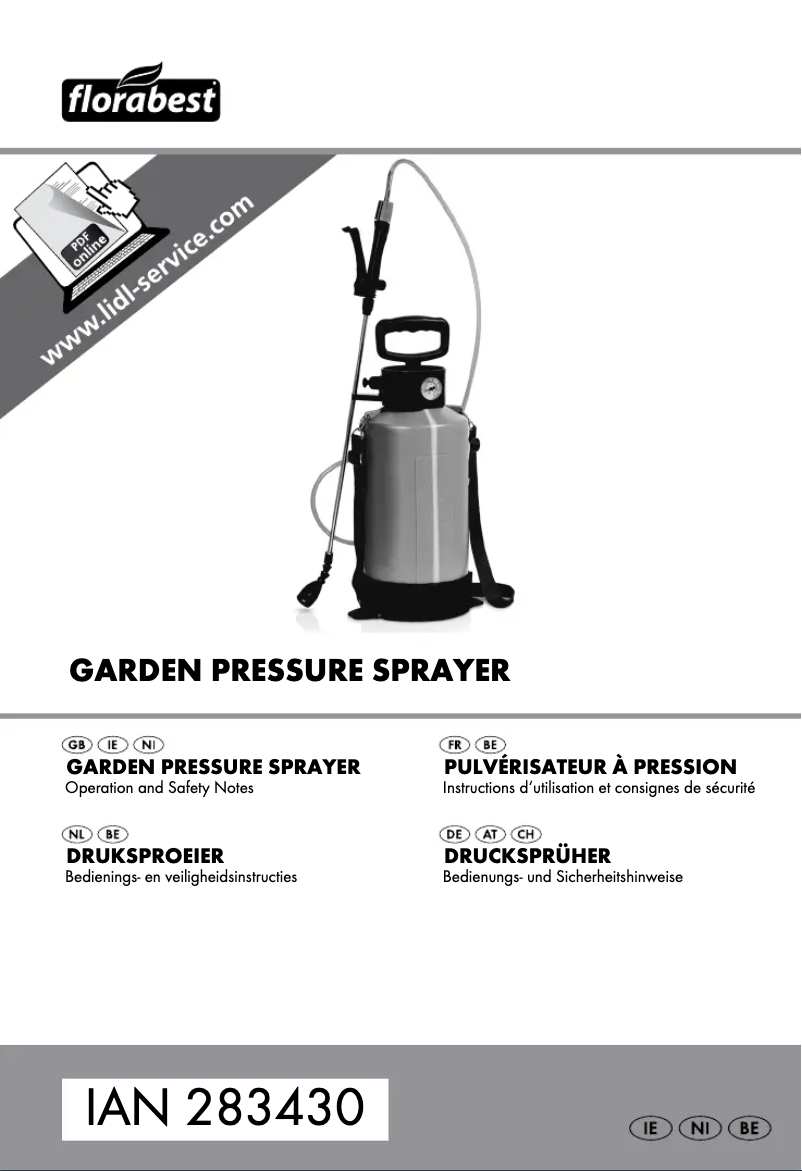 Image de la première page du manuel de l'appareil HG01829