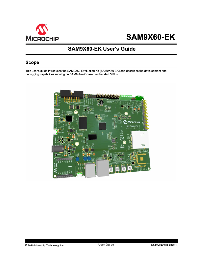 Page 1 de la notice Manuel utilisateur Microchip MIC2800