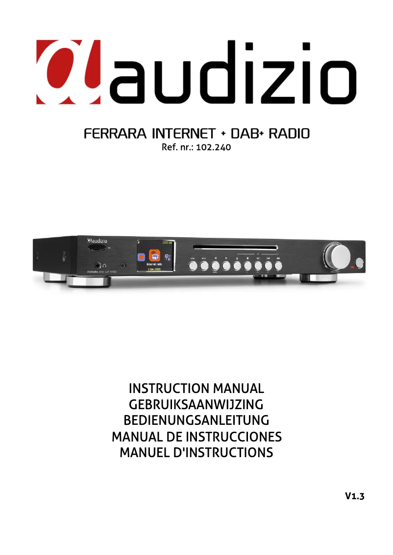 Page n°1 - Manuel utilisateur Audizio Ferrara