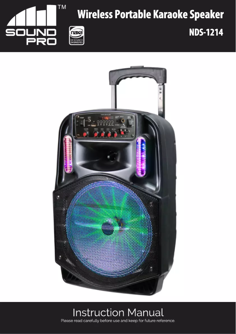 Página 1 del manual Manual de usuario Naxa NDS-1214