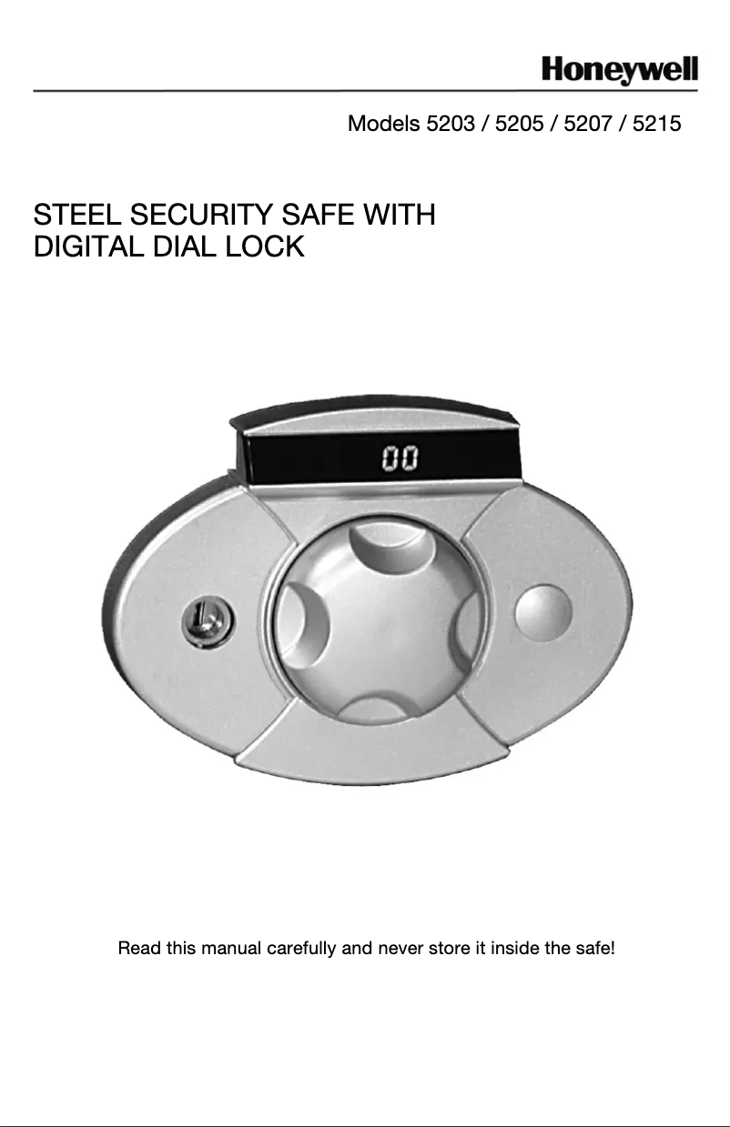 Page 1 de la notice Manuel utilisateur Honeywell 5207