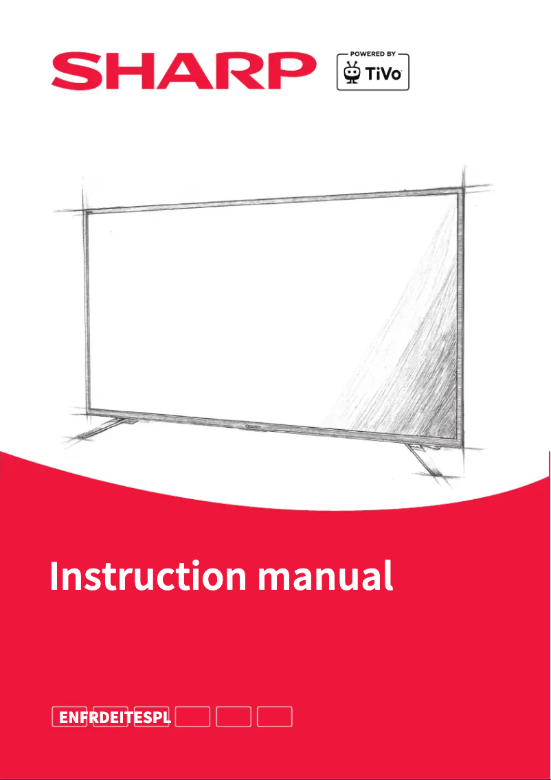 Page 1 de la notice Manuel utilisateur Sharp 55GM6445E