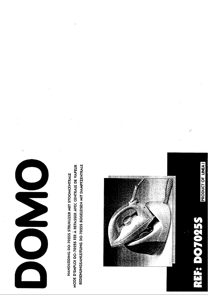 Page 1 de la notice Manuel utilisateur Domo DO7025S