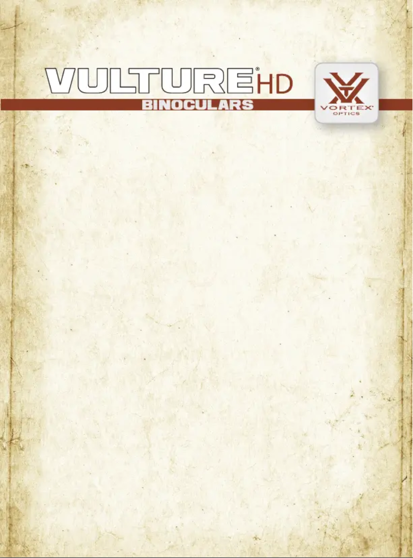 Page n°1 - Manuel utilisateur Vortex Vulture HD