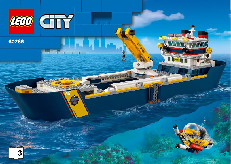 Page 1 of the manual User Manual Lego City 60266