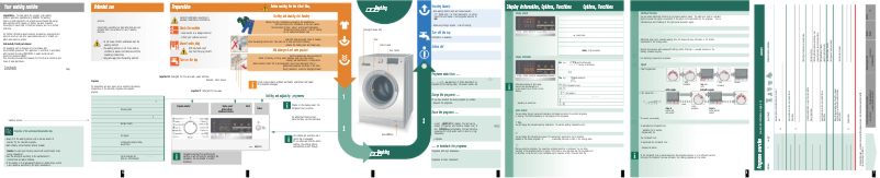Page 1 de la notice Manuel utilisateur Siemens WS12M361BY