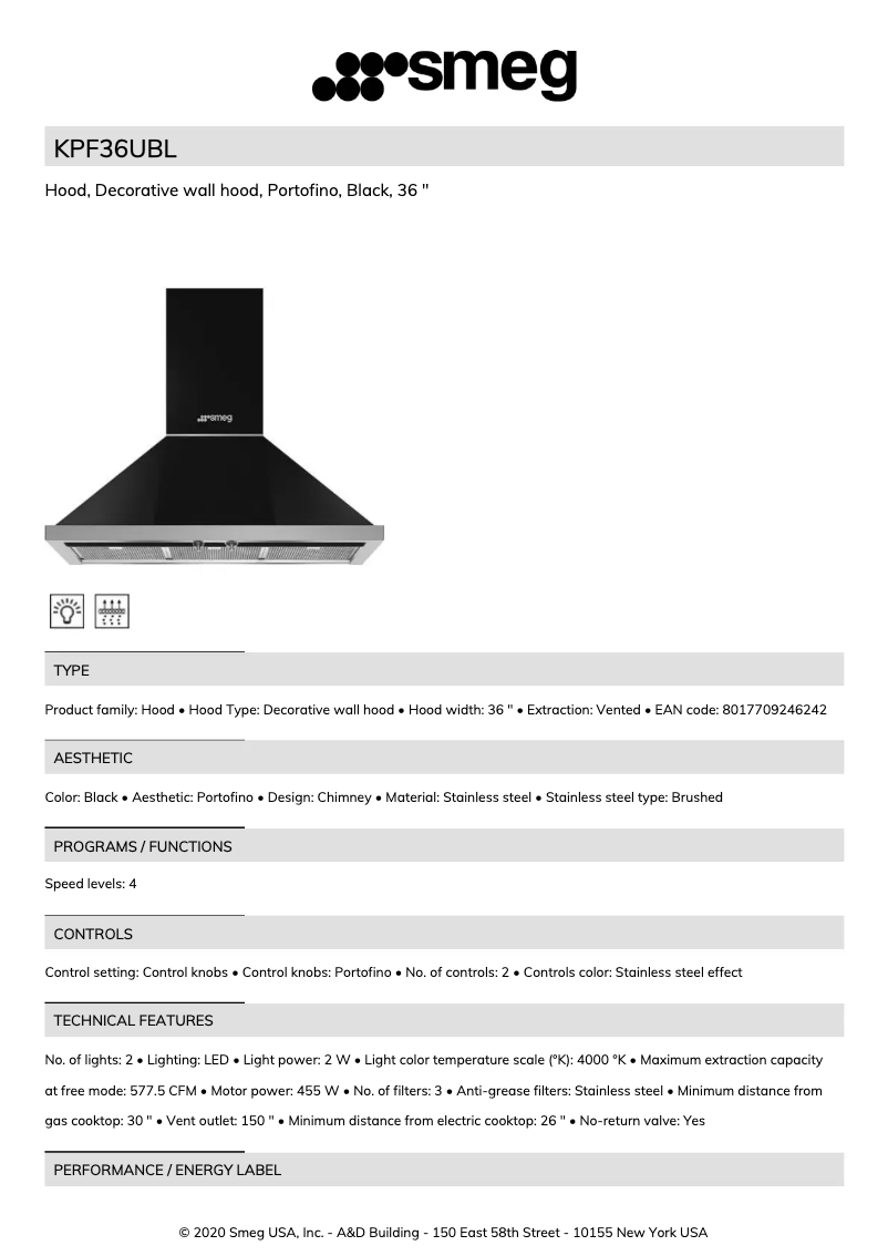 Image de la première page du manuel de l'appareil KPF36UBL