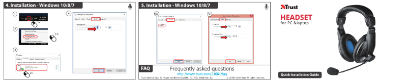 Page n°1 - Manuel utilisateur Trust 21661