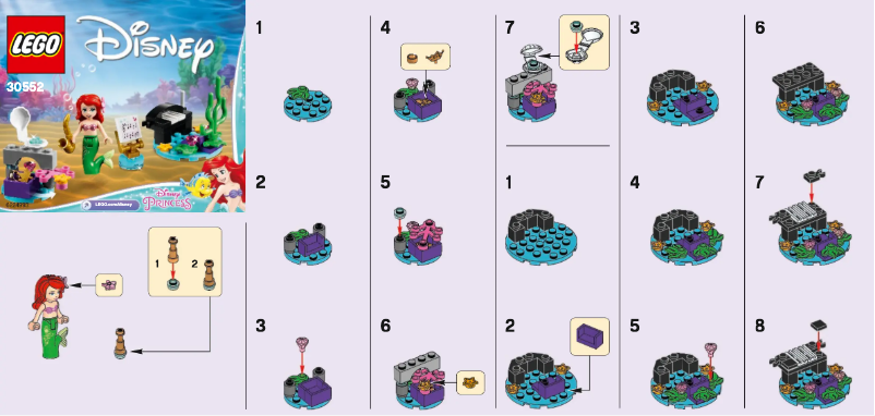 Page 1 de la notice Manuel utilisateur Lego Hero Factory 30552