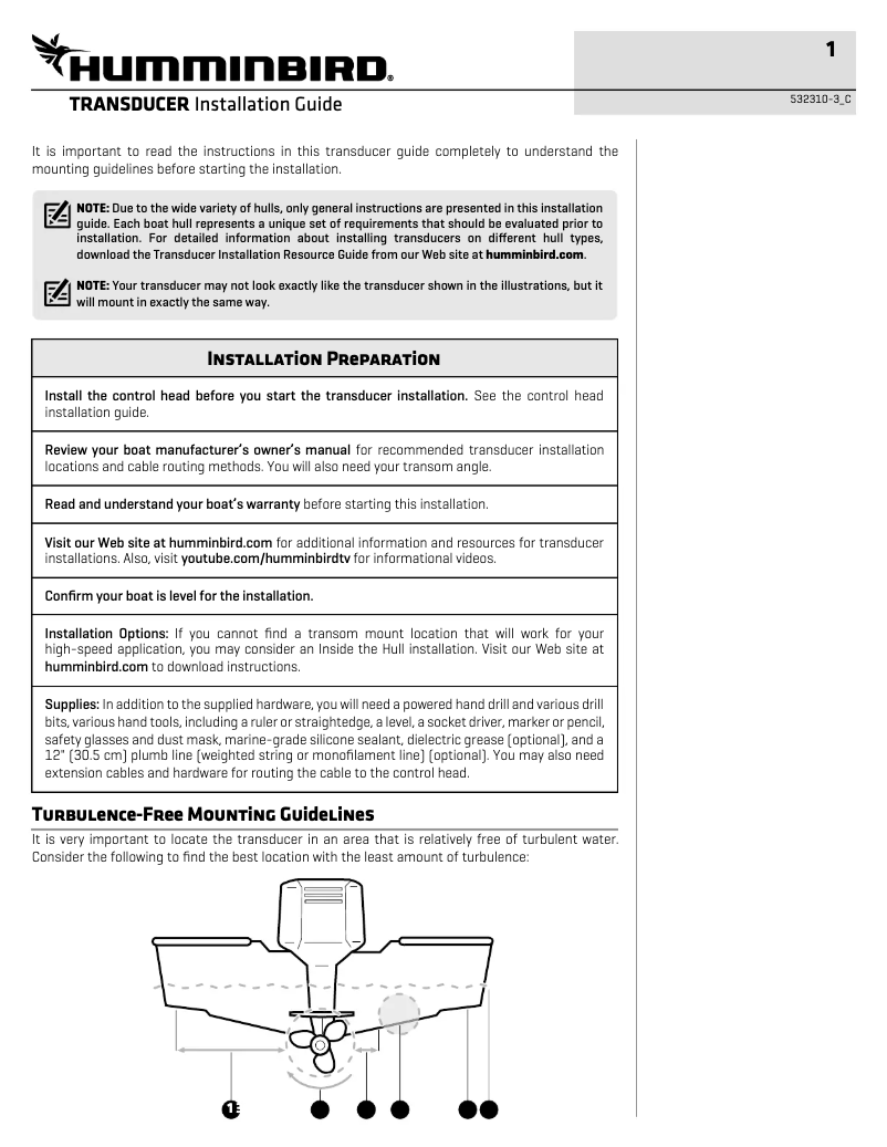 Imagen de la primera página del manual del dispositivo HELIX 7 CHIRP GPS G2