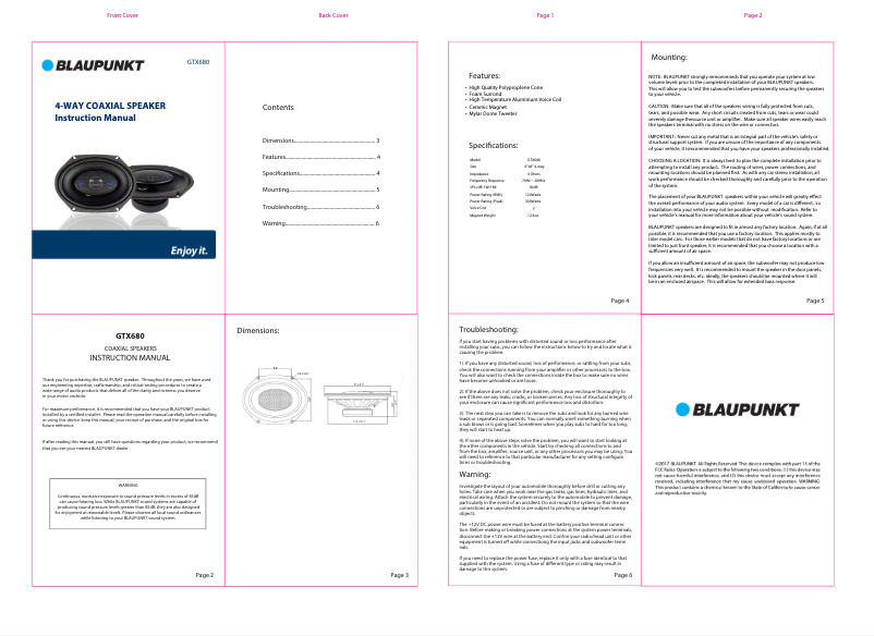 Image de la première page du manuel de l'appareil GTX680