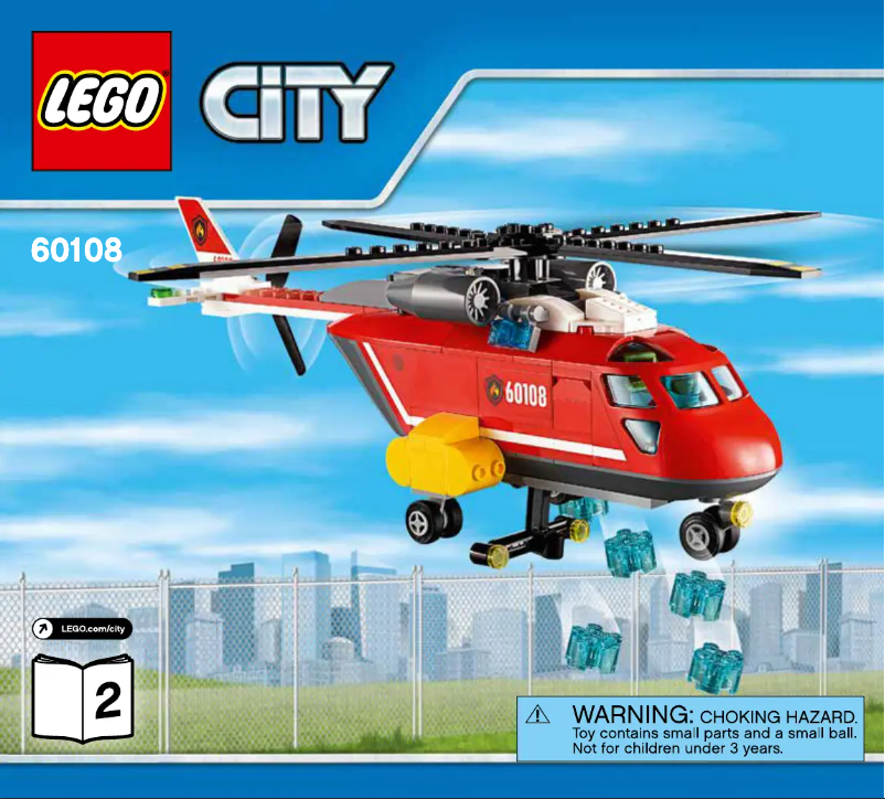 Page 1 de la notice Manuel utilisateur Lego City 60108