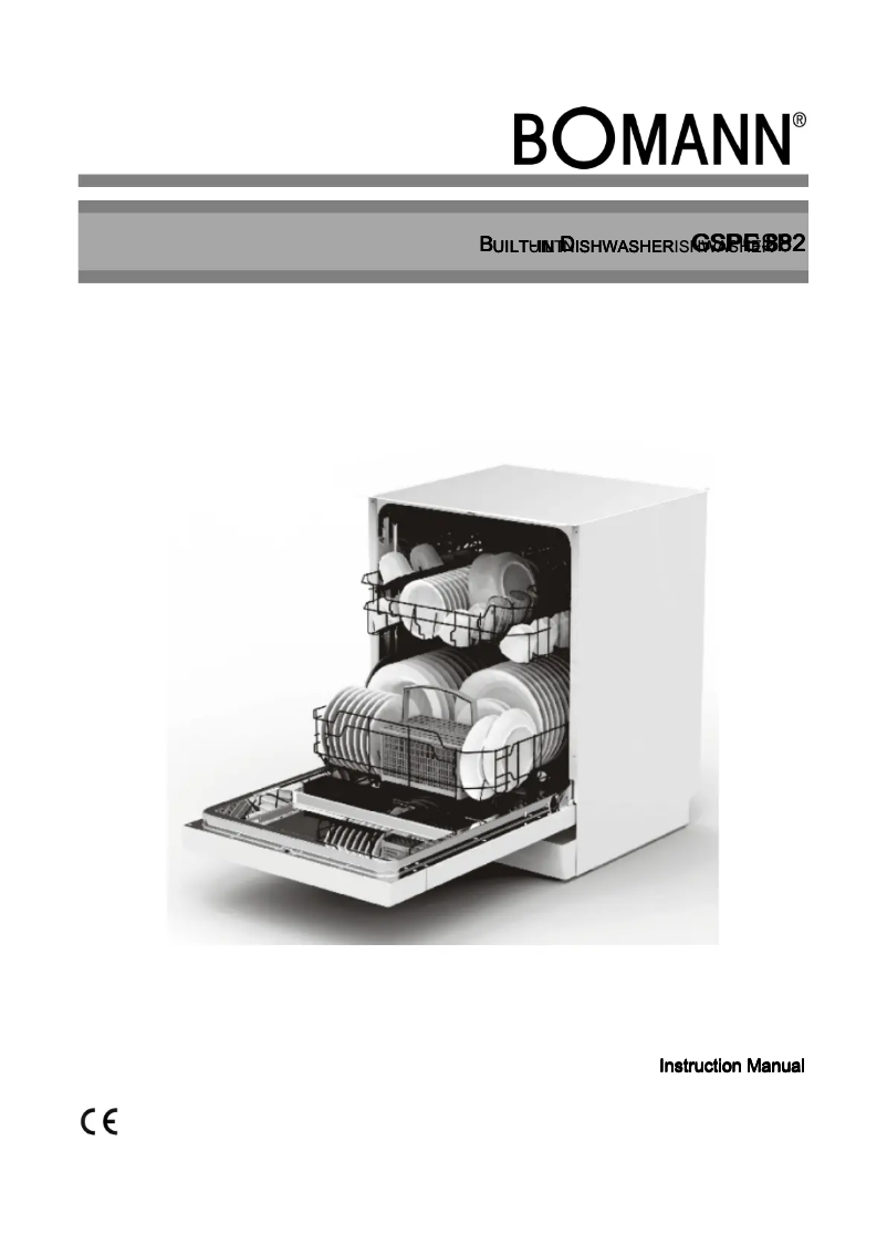 Page n°1 - Manuel utilisateur Bomann GSPE 882