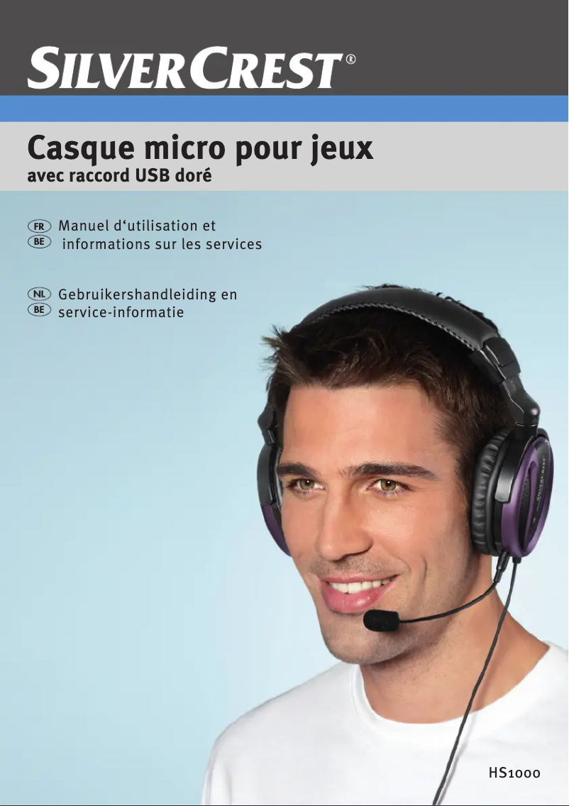 Page 1 de la notice Manuel utilisateur SilverCrest HS1000