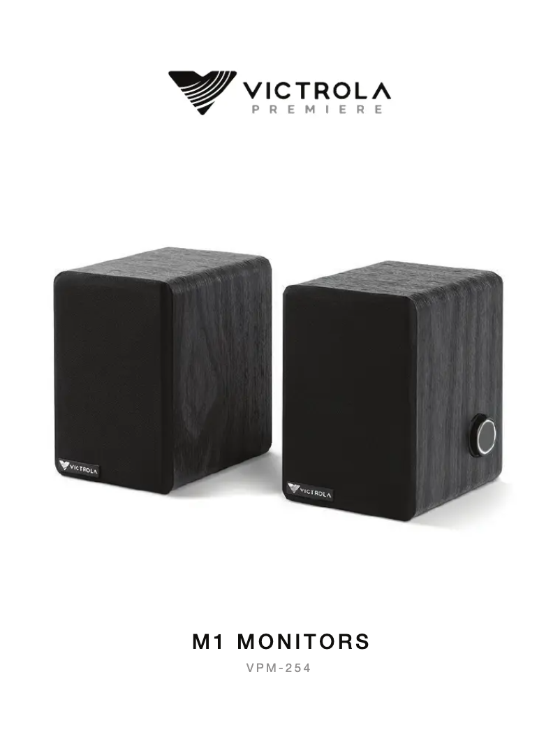 Page n°1 - Manuel utilisateur Victrola M1 VPM-254