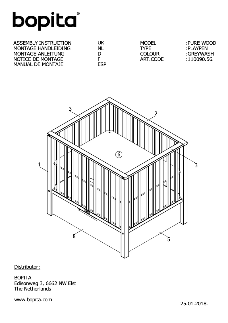 Image de la première page du manuel de l'appareil Pure Wood