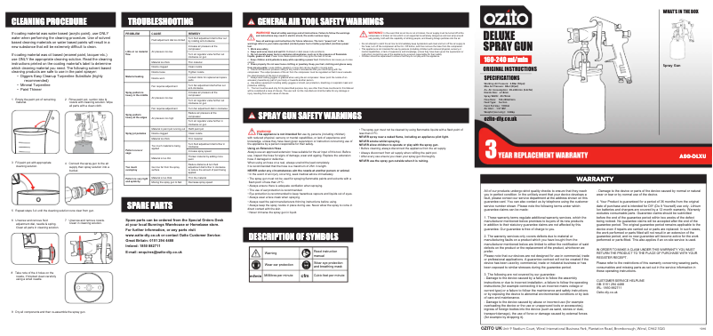 Image de la première page du manuel de l'appareil ASG-DLXU