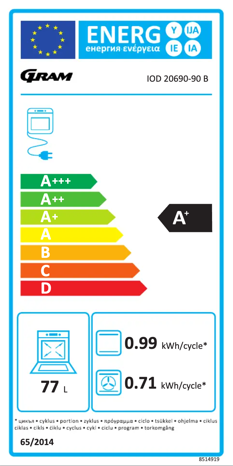 Image de la première page du manuel de l'appareil IOD 20690-90 B