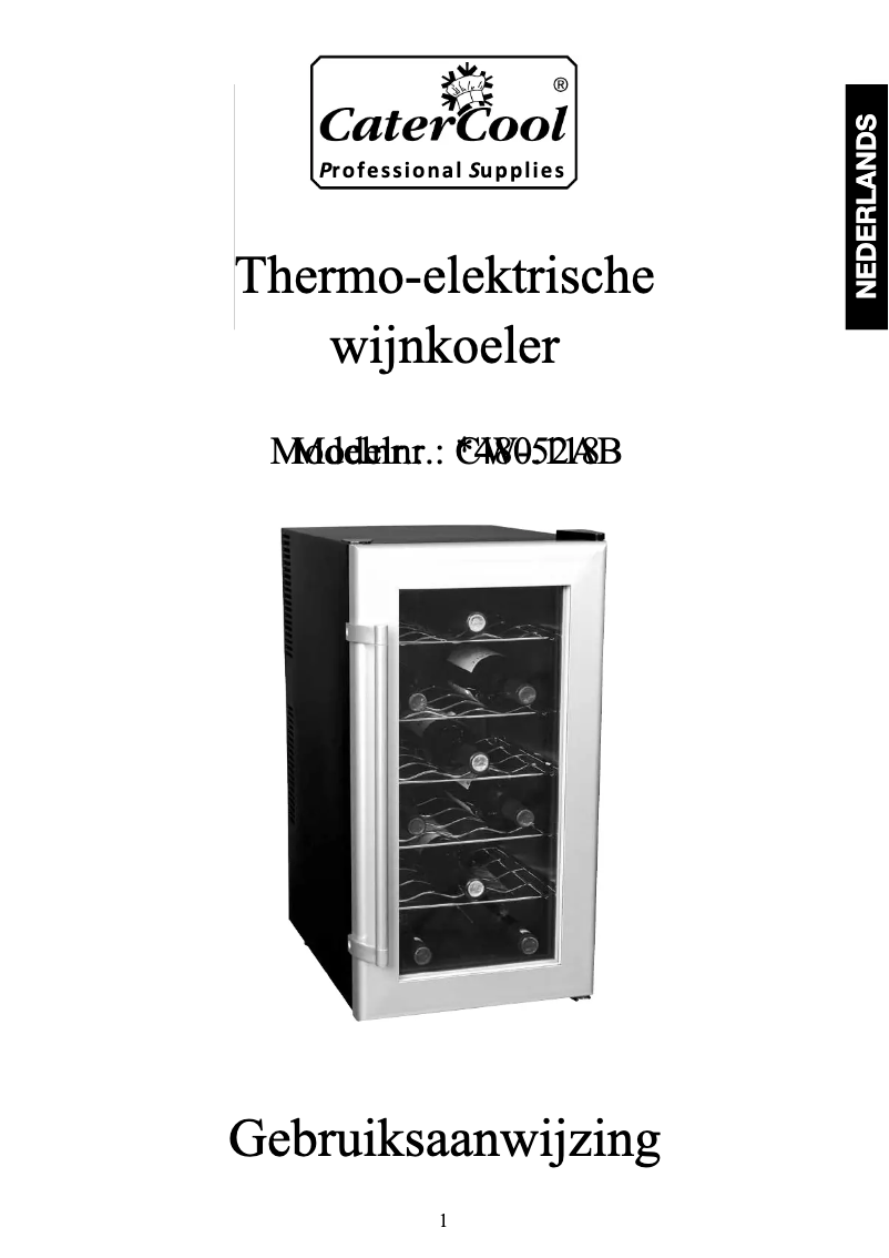 Image de la première page du manuel de l'appareil 480.118