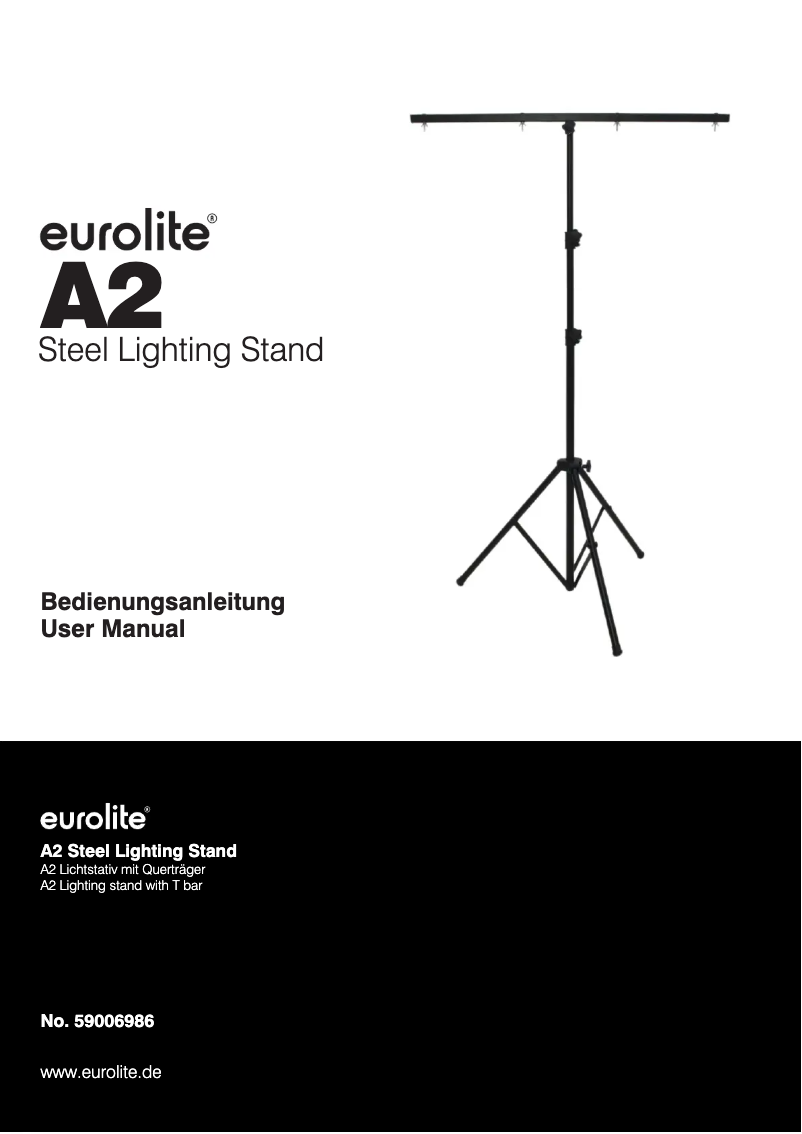 Page n°1 - Manuel utilisateur Eurolite A2