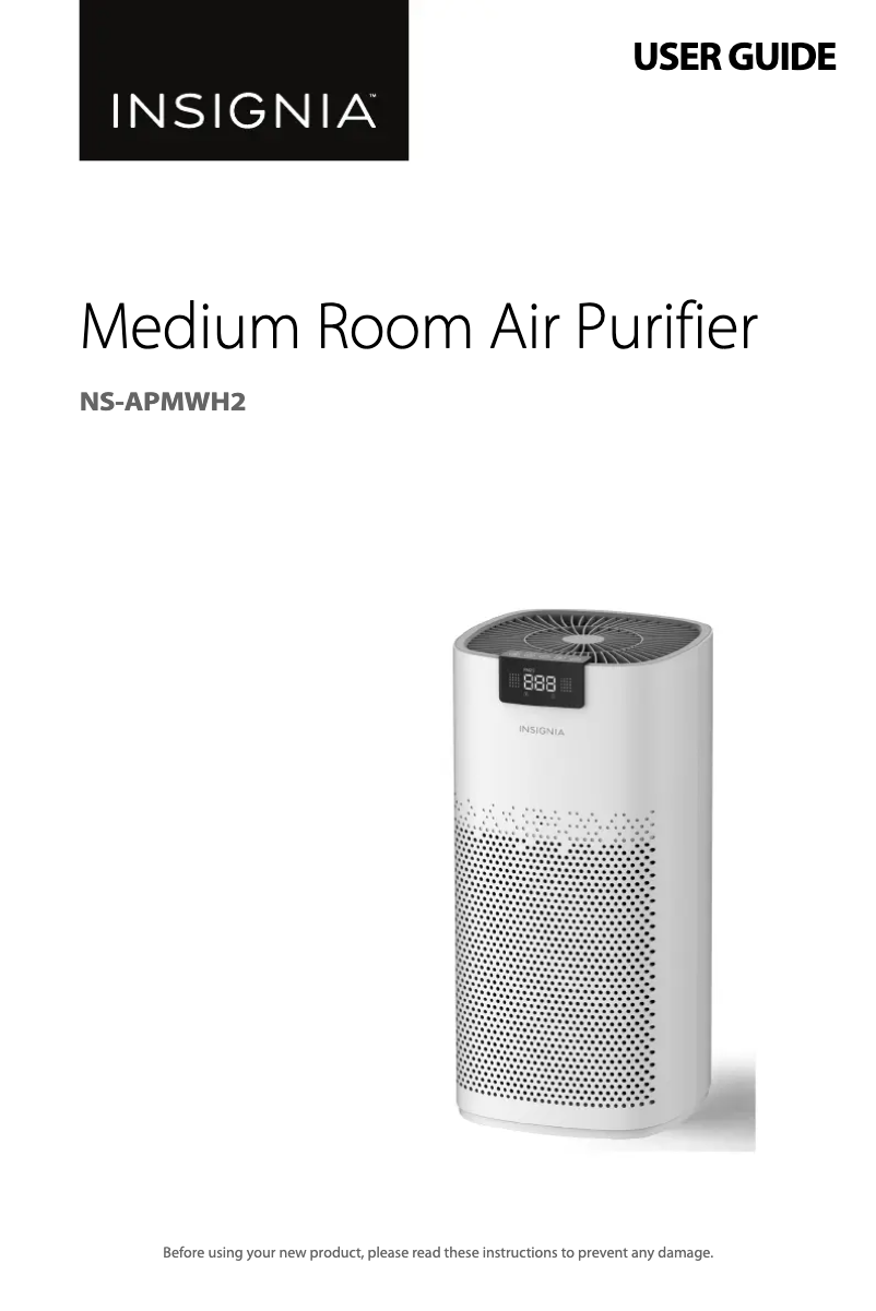 Page 1 de la notice Manuel utilisateur Insignia NS-APMWH2