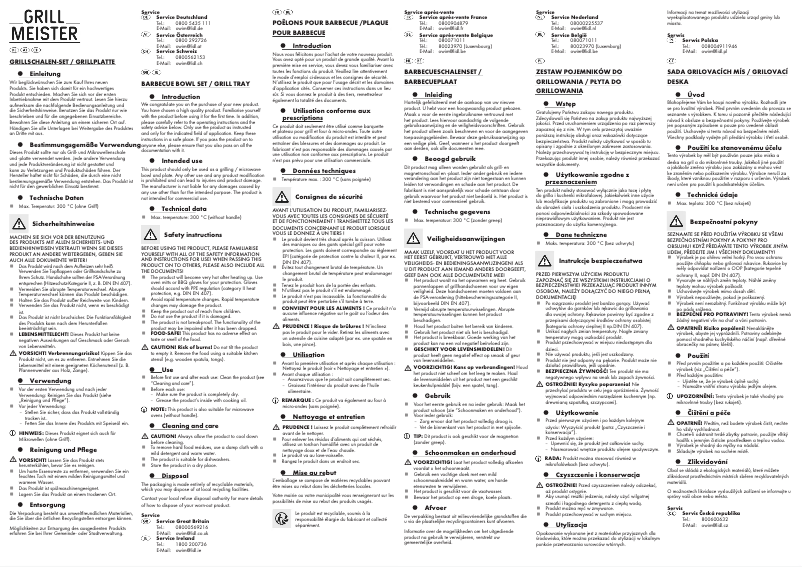 Image de la première page du manuel de l'appareil HG08055A