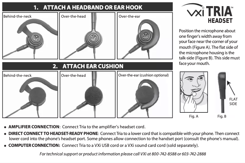 Image de la première page du manuel de l'appareil Tria G