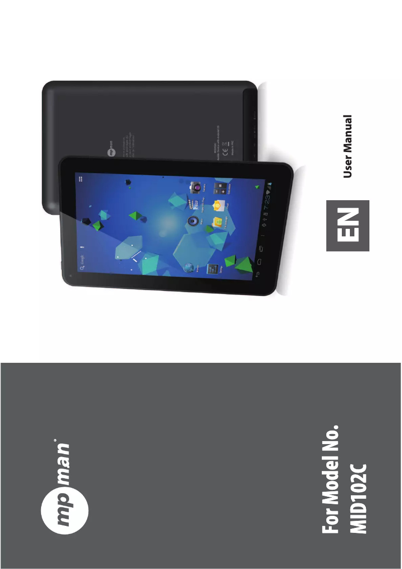 Página 1 del manual Manual de usuario Mpman MP1010