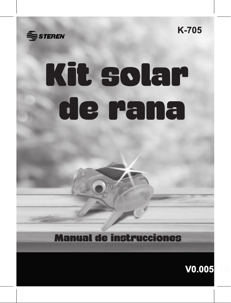 Page 1 de la notice Manuel utilisateur Steren K-705-RANA