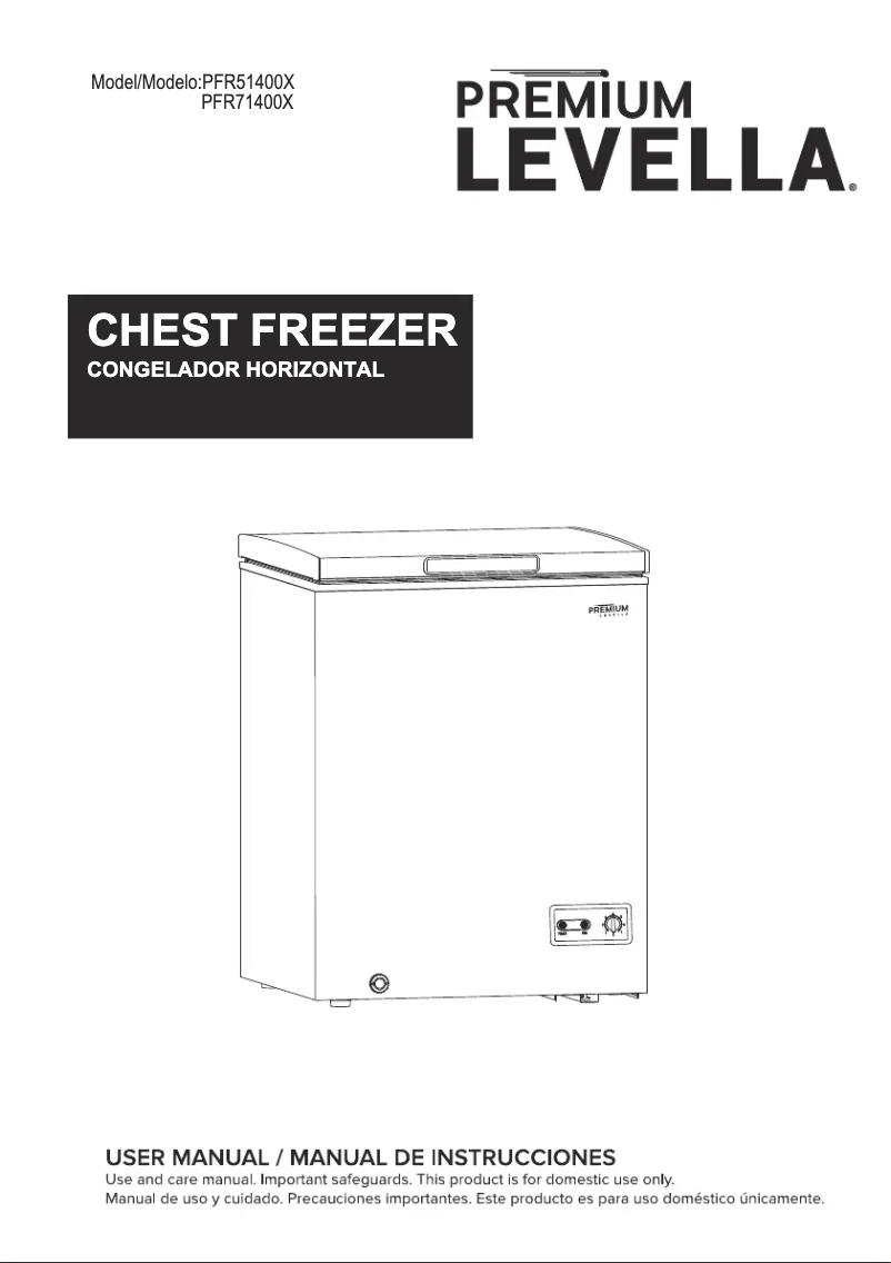 Page n°1 - Manuel utilisateur Premium PFR71400X