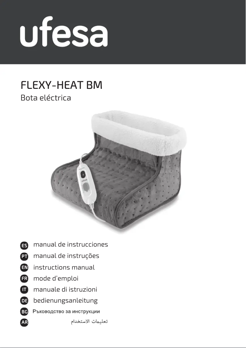 Page n°1 - Manuel utilisateur Ufesa Flexy-Heat BM