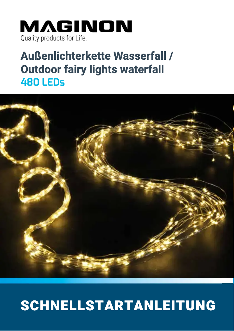 Image de la première page du manuel de l'appareil 480 LEDs