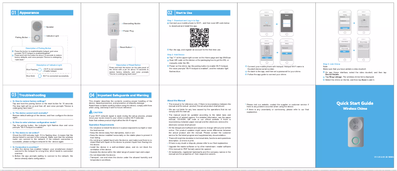 Page n°1 - Guide de démarrage rapide Dahua Technology DS11