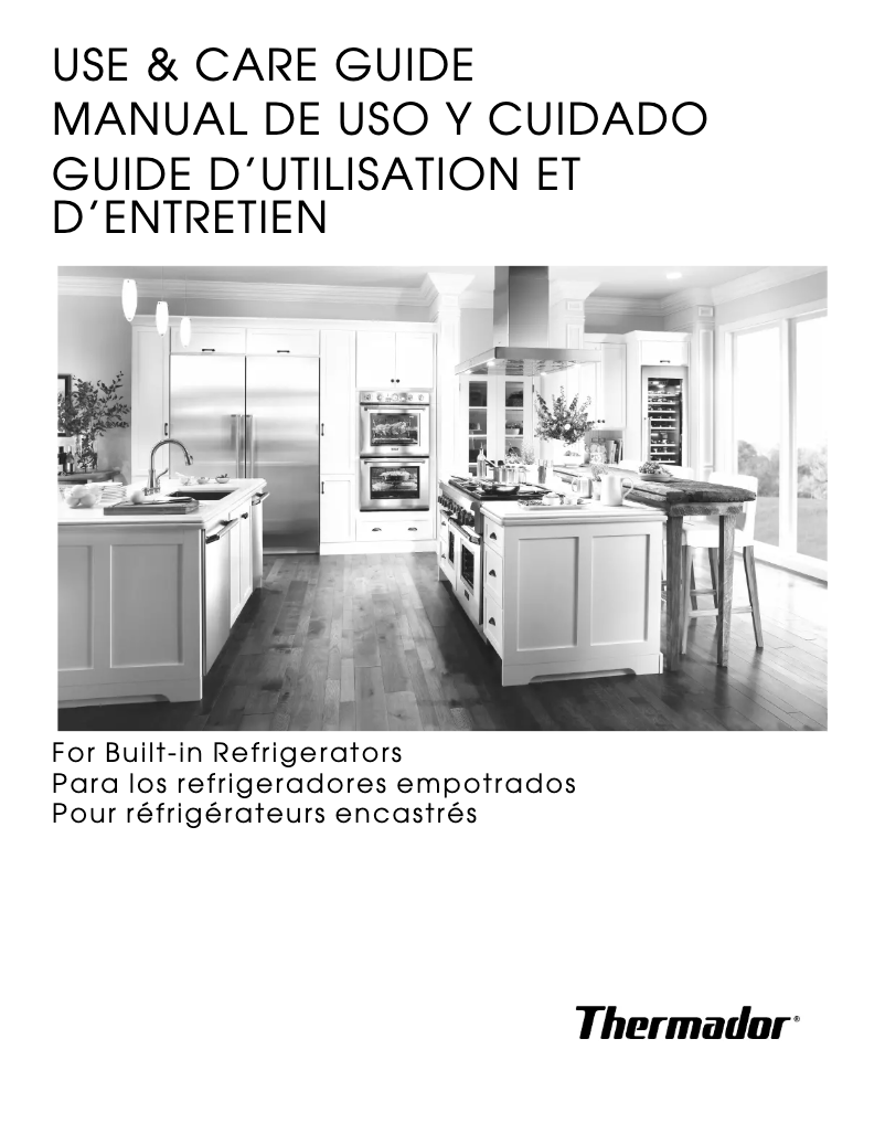 Page n°1 - Manuel utilisateur Thermador T48BD820NS