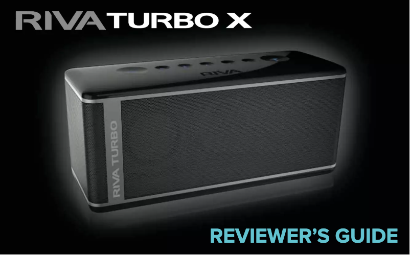 Image de la première page du manuel de l'appareil Turbo X