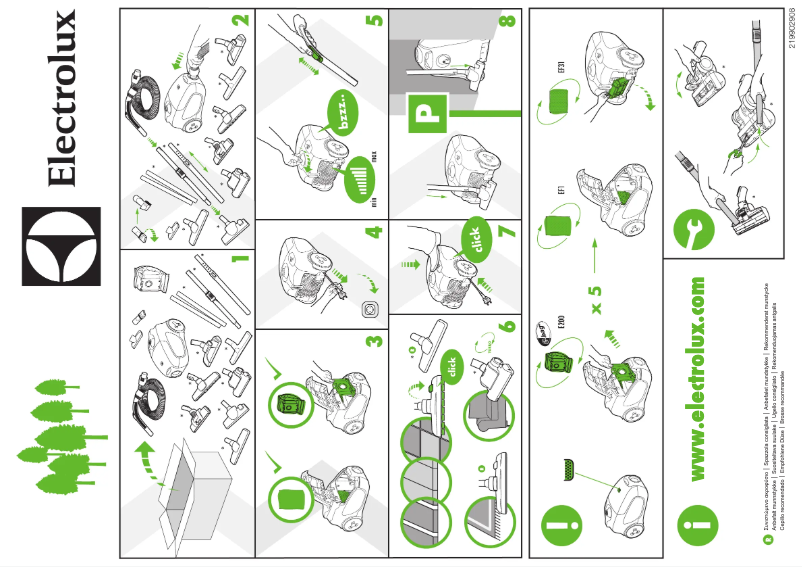 Image de la première page du manuel de l'appareil Aptica ZP4030CH