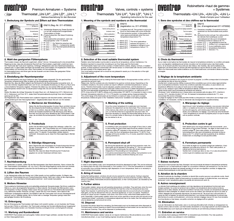 Imagen de la primera página del manual del dispositivo Uni L