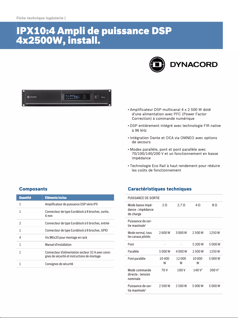 Image de la première page du manuel de l'appareil IPX10:4