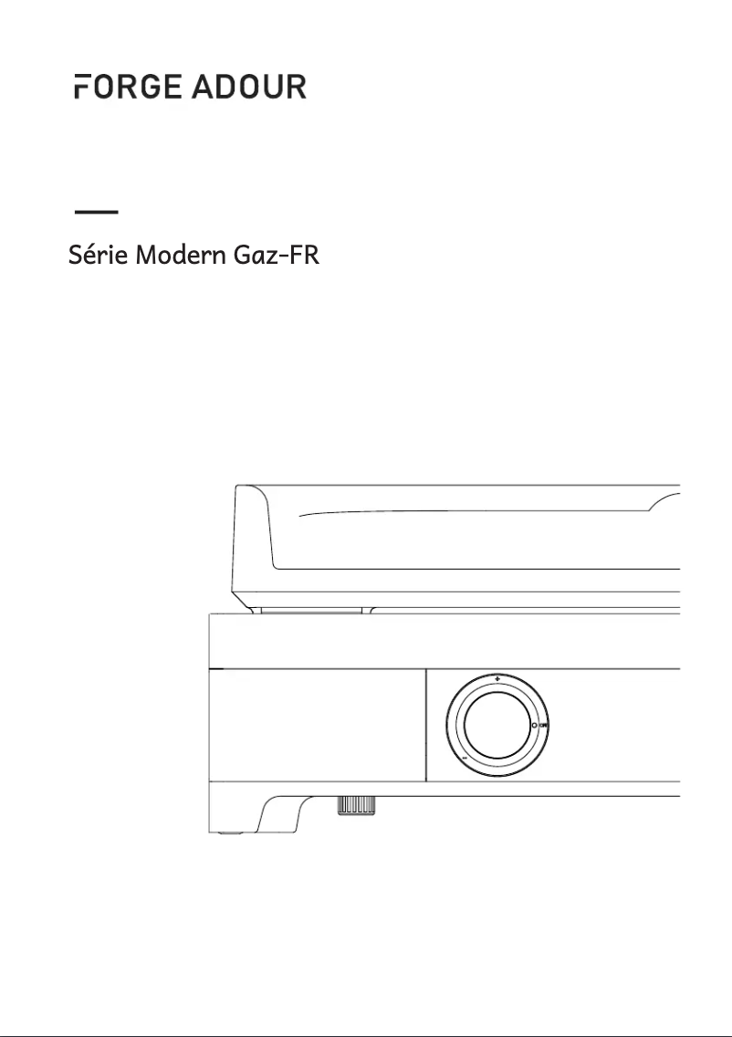 Image de la première page du manuel de l'appareil Modern G60 A