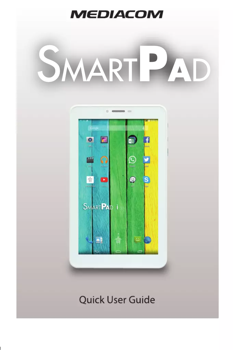 Page 1 de la notice Manuel utilisateur Mediacom i7 3G