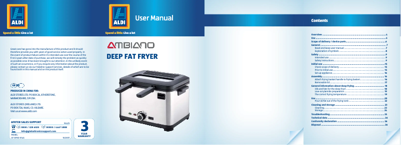 Image de la première page du manuel de l'appareil GT-DFK3-01