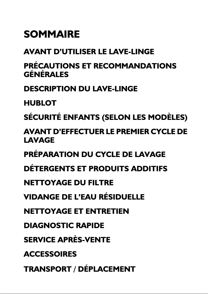 Image de la première page du manuel de l'appareil WA Sensitive 24