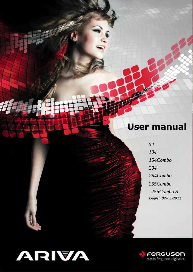 Image de la première page du manuel de l'appareil Ariva 254Combo