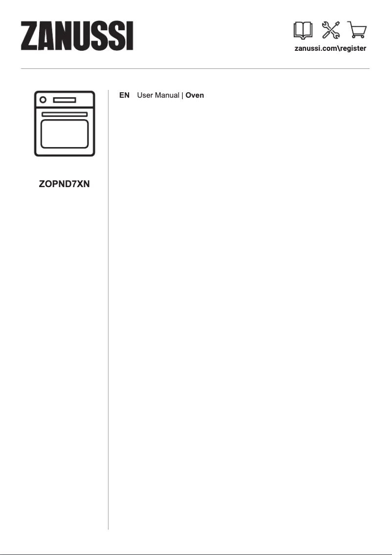 Image de la première page du manuel de l'appareil ZOPND7XN