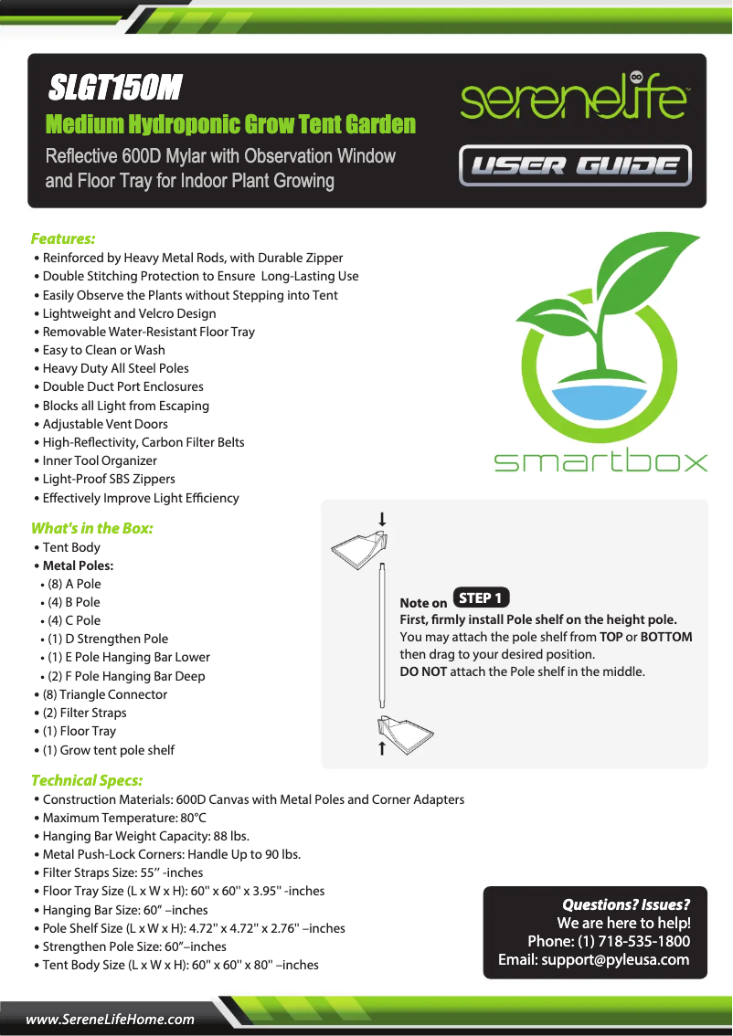 Image de la première page du manuel de l'appareil SLGT150M