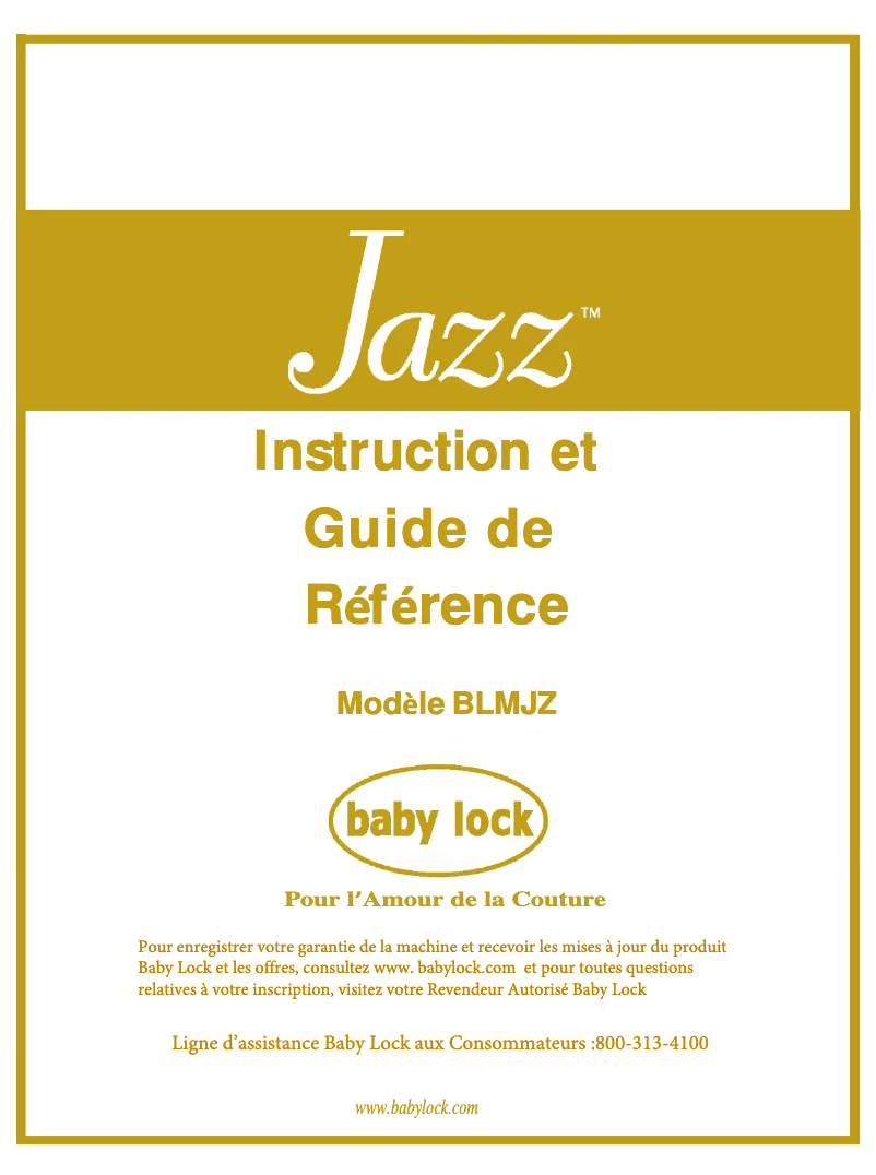 Image de la première page du manuel de l'appareil Jazz II