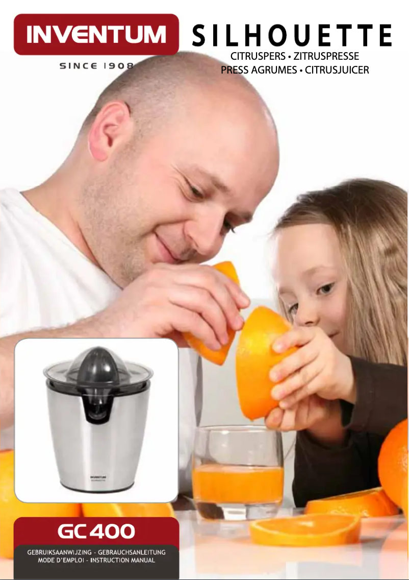 Image de la première page du manuel de l'appareil GC400